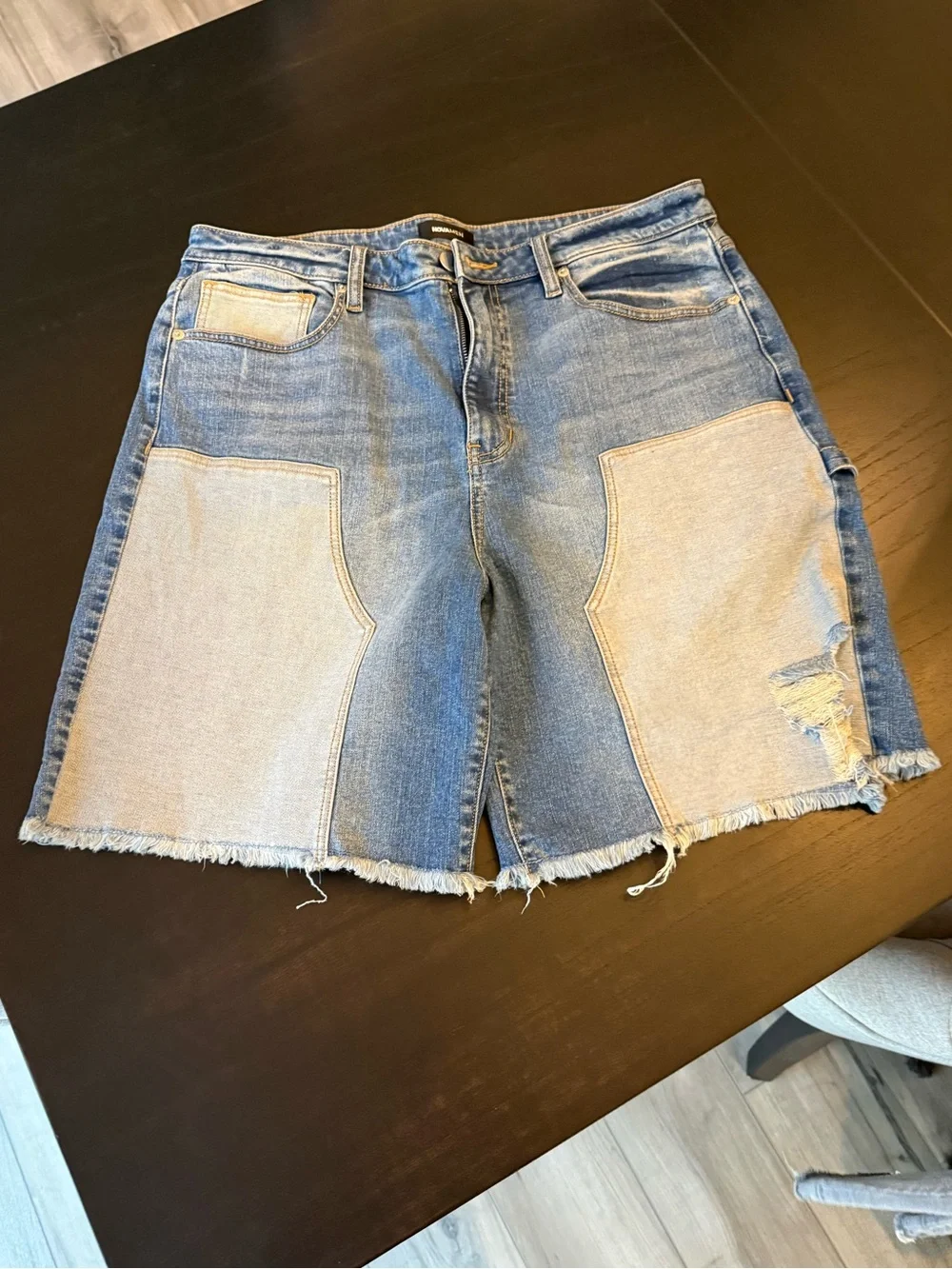 Relaxed Carpenter Denim Shorts